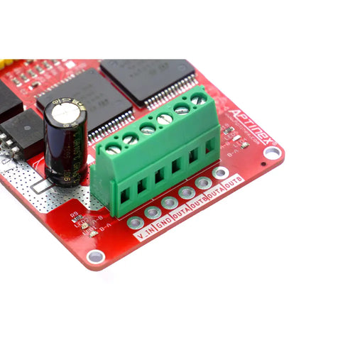 Dagaya Pulse Duo - VNH5019 Dual Motor Driver, 12A Continuous, 30A Peak, 5.5V-24V for Robotics &amp; Automation