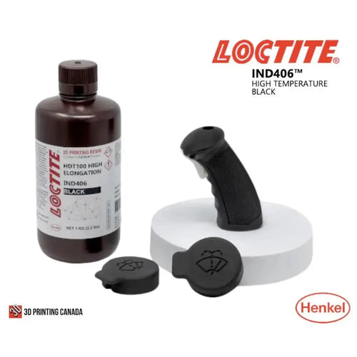 Henkel LOCTITE 3D IND406 Tough High Temperature Resin - Black - 1kg