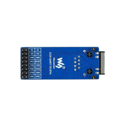 2CH UART To Ethernet Converter, Serial Port Transparent Transmission Module