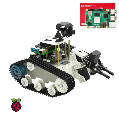 Transbot SE ROS Robot, Python Programming, HD Camera for Raspberry Pi 5-4G(w/ Board)