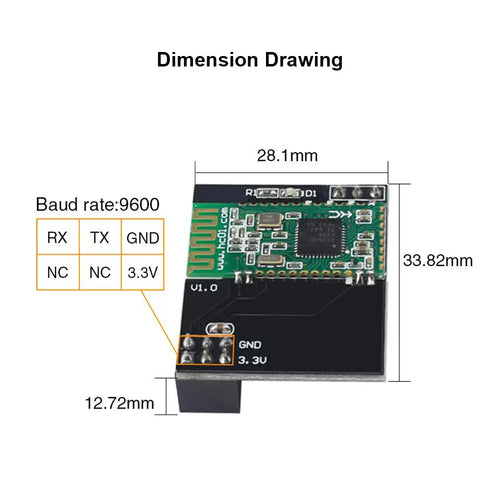 Hiwonder Bluetooth Module Compatible w/ Servo Controller