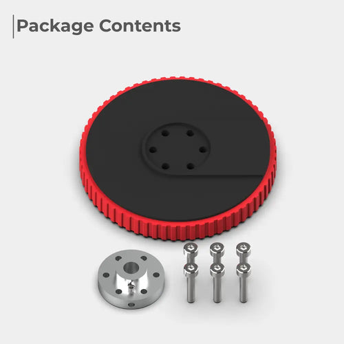 Flexible Wheel with D-Shaft Connection