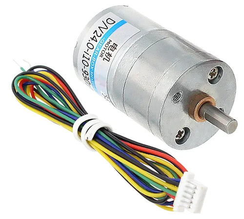 24mm Brushless DC Gear Motor - 24V 19RPM