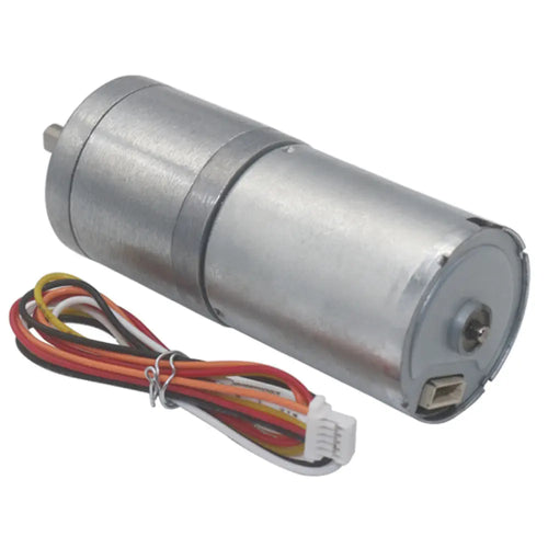 DC Gearhead Brushless Motor 25mm, 12V, 12.5 RPM