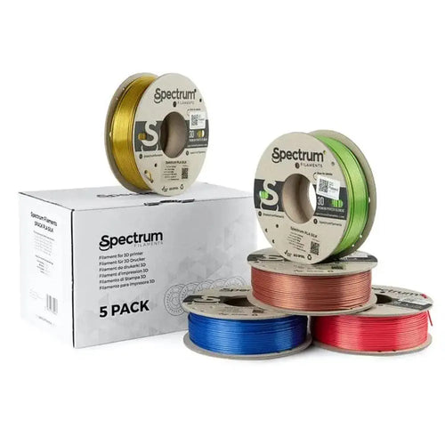 Spectrum Filaments PLA Silk Multi Pack - 1.75mm - 5 x 0.25 kg