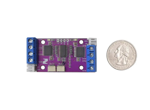 Zio Qwiic DC Motor Controller, 2.5V to 13.5V, 1.2A Continuous, 3.2A Peak