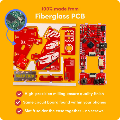 Microcade Kit - Build &amp; Code Your Own Game Console | Electronics &amp; Science Projects | DIY Educational Fun, STEM Toys for Kids Ages 8-12 +