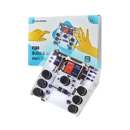 CircuitMess DIY Music Bundle for Kids 11+ - Build &amp; Code Your Own Synth &amp; DJ Console