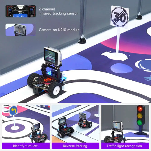 Yahboom Tiny:bit Pro AI visual robot car With Microbit Board