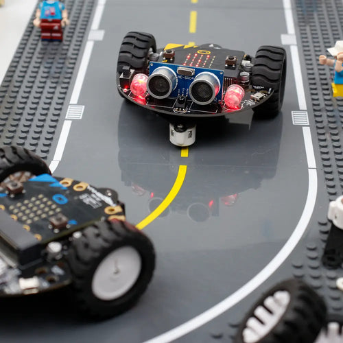 Tiny:bit Smart Robot Car for STEM Coding Education, Powered By Micro:bit (w/o Microbit Board),