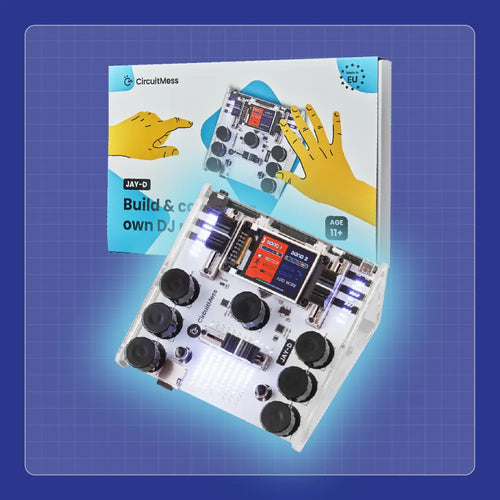 CircuitMess DIY Music Bundle for Kids 11+ - Build &amp; Code Your Own Synth &amp; DJ Console