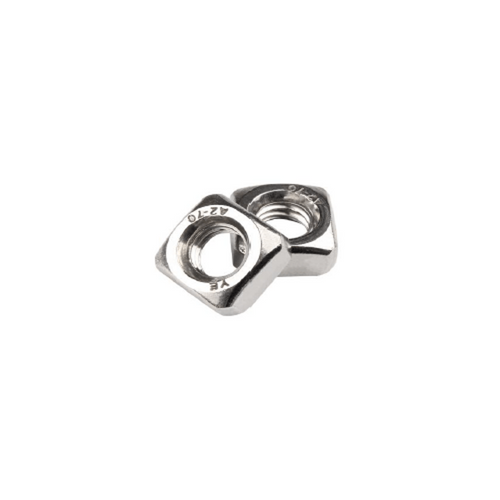 3D Printing Canada Stainless Steel Metric Thread Square Nut M3: 1.7mm Thick (10 Pack)