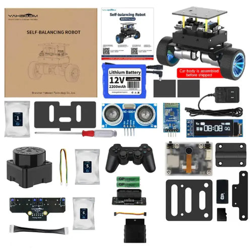 Yahboom STM32 Self-balancing Robot Car--All accessory kit