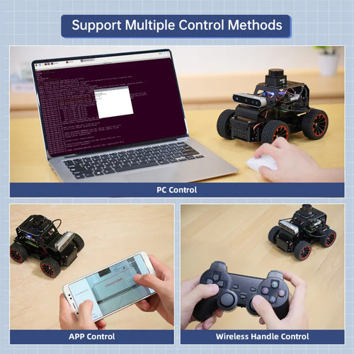 Pi 5 Robot Car MentorPi A1 Ackermann Chassis ROS2-HUMBLE Support SLAM and Autonomous Driving (Depth Camera/with Raspberry Pi 5 4GB Version)