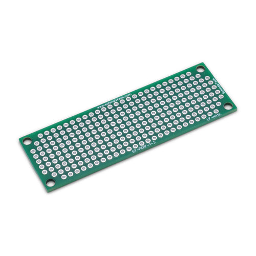 Prototyping PCB, Perfboard - 1&quot; x 3&quot; - 2 Pack