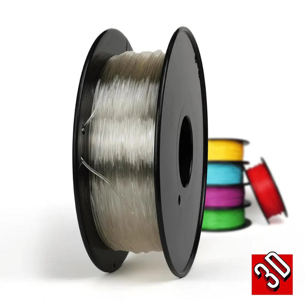 Transparent Standard TPU Filament 1.75mm 1kg