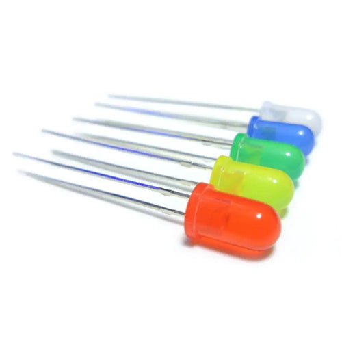 3mm 5 Different Colors LED (50pk)