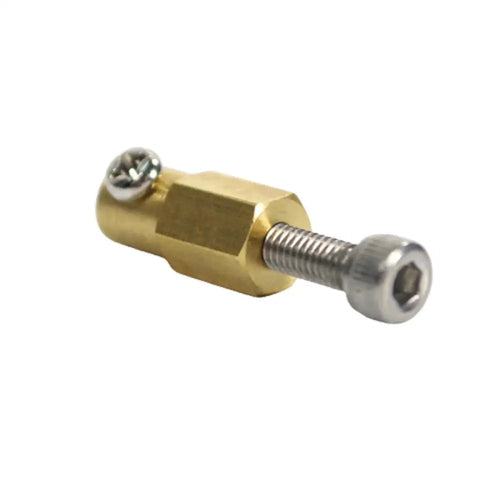 3mm Brass Hex Coupling For 38MM Plastic Omni Wheel