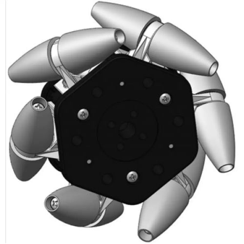 4'' Mecanum Wheel Set (2x Left, 2x Right)