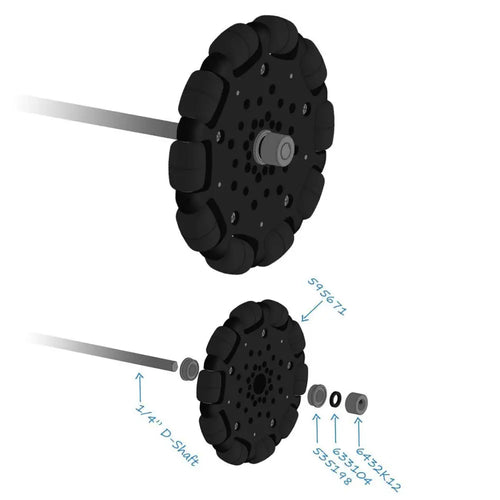 4" Omni Wheel