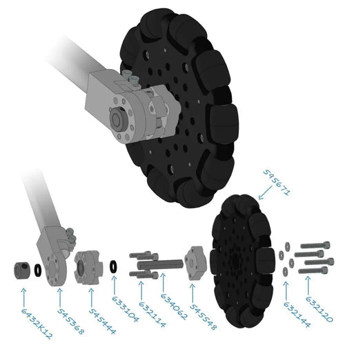 4" Omni Wheel