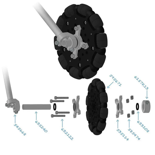 4" Omni Wheel