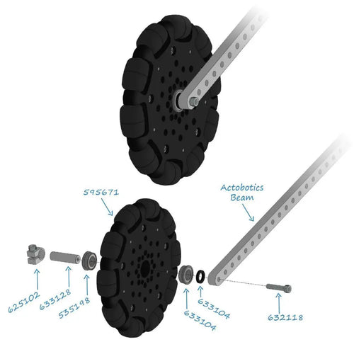 4" Omni Wheel