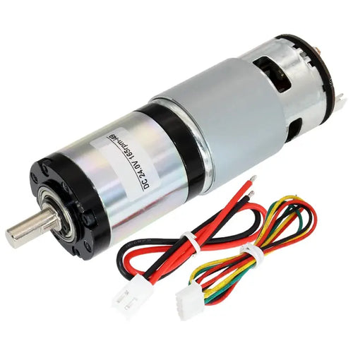 42mm High Torque Planetary Gear Motor w/ Encoder - 12V 60RPM