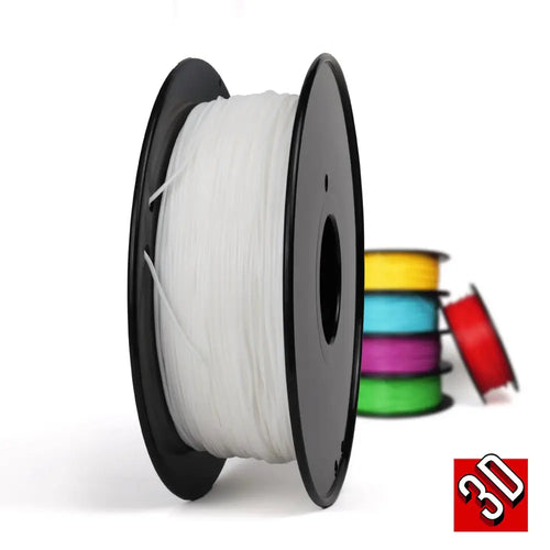 3D Printing Canada White - Standard TPU Filament - 1.75mm, 1kg