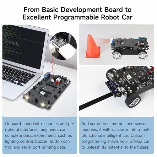 STM32 Smart Car with Multifunctional Development Board