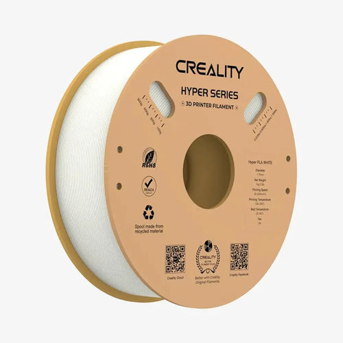 Official Creality Hyper PLA Filament - 1kg Spool, High Speed, White