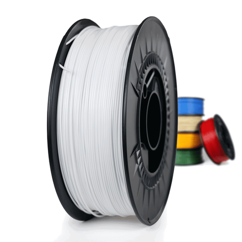 3D Printing Canada White Value PETG Filament 1.75mm 2.5kg