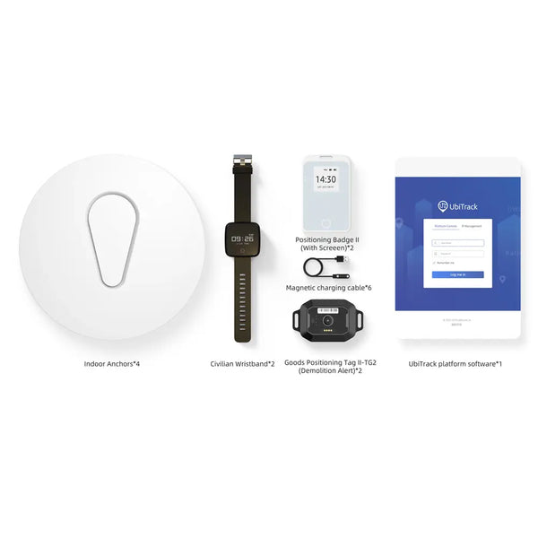 UBITRACK Ultra-Wideband (UWB) Indoor Location Tracking System (RTLS) Starter Kit