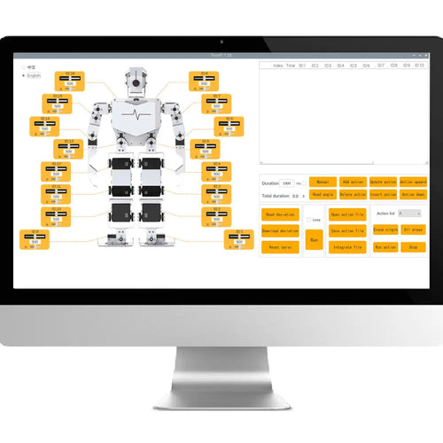 TonyPi Pro Hiwonder Humanoid Robot Professional Development Kit Powered by Raspberry Pi 5 (Raspberry Pi 5 4GB Included)