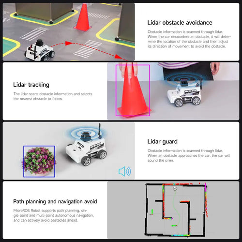 Yahboom ESP32 MicroROS Robot Car Virtual Machine as controller--Standard Version