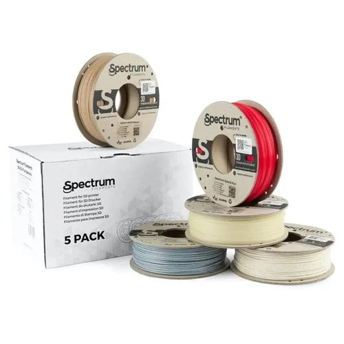 Spectrum Filaments PLA Specials Multi Pack - 1.75mm Spectrum PLA Specials Filament - 5 x 0.25 kg