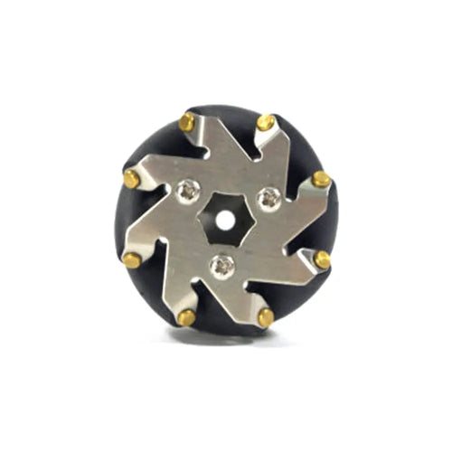 48mm Steel Mecanum Wheel Set (2x Left, 2x Right)