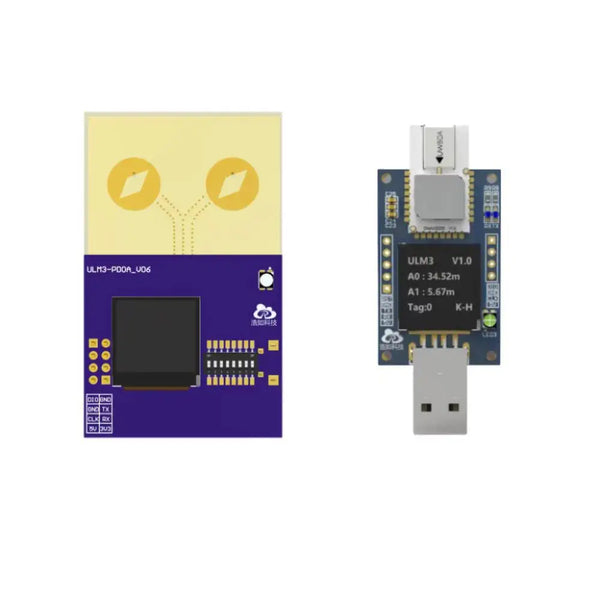 UWB (Ultra Wideband) PDOA anchor+ULM3 tag（PDOA / UWB following / air tag）