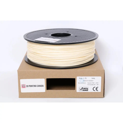 Ivory Standard PLA Filament - 1.75mm, 1kg