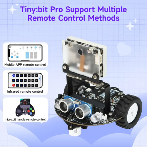 Yahboom Tiny:bit Pro AI visual robot car Without Microbit Board