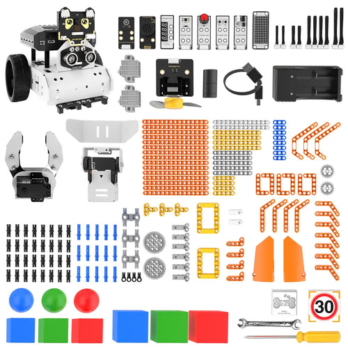 Hiwonder Ainova Pro 16 in 1 Programmable Building Robotic Kit Toy w/ Scratch &amp; Python Support