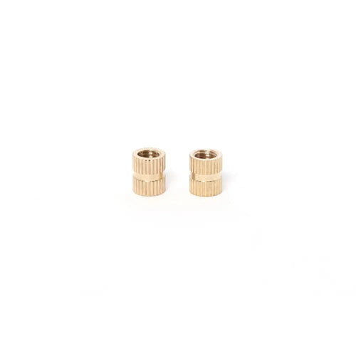 3D Printing Canada Press-in M6x10 OD8 Brass Knurled Insert Nut (Qty 2)