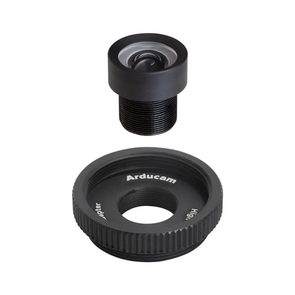 50° 1/2.3 inch M12 Lens w/ Lens Adapter for Raspberry Pi HQ Camera