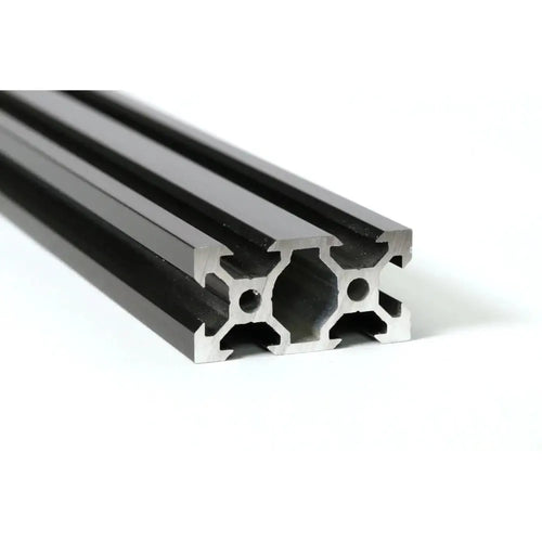 2040 V-Slot Extrusion 20 Series - 20mm X 40mm X 2.5m - Black