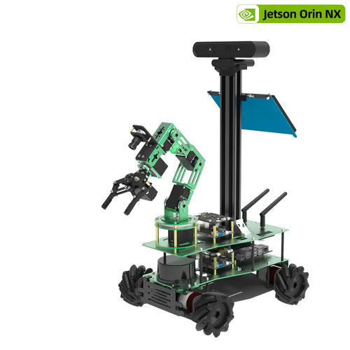 Yahboom Rosmaster X3 Plus 6-DOF Robotic Arm with AI Vision and Voice Control Orin NANO Version(Jetson Orin NX NOT include)