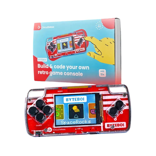 CircuitMess DIY RC Bundle for Kids 11+ - Build &amp; Code Your Own Robot Car &amp; Game Console