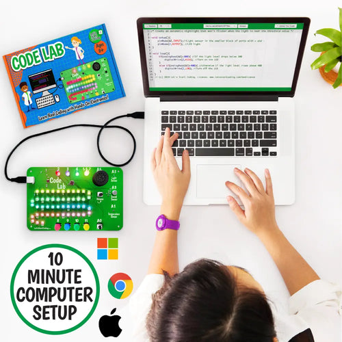 Code Lab All-Inclusive Coding Kit for Kids 8+ | Premium STEM Learning Toy for Boys &amp; Girls