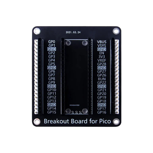 52Pi Breakout HAT for Raspberry Pi Pico/Pico W