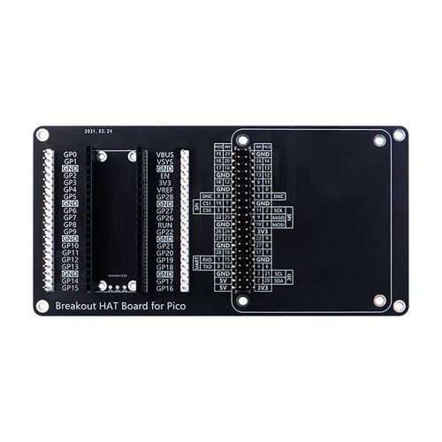 52Pi Breakout HAT Board for Raspberry Pi Pico/Pico W