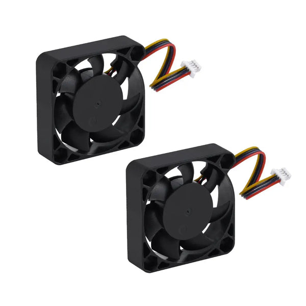 52Pi Dual 4010 Cooling Fans for Raspberry Pi 5 (Black)